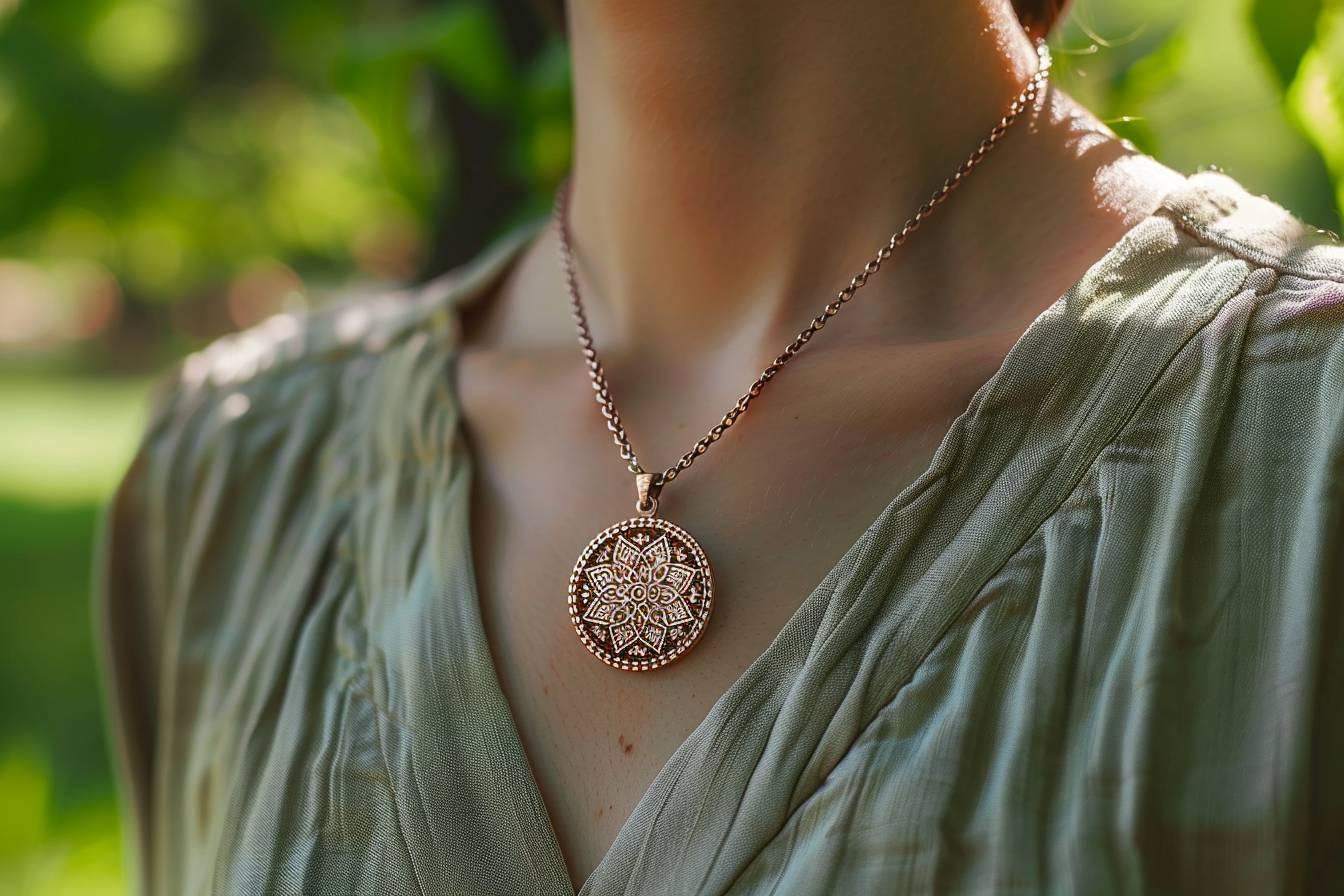 Collier talisman : le bijou protecteur qui allie élégance et spiritualité pour attirer chance et bien-être