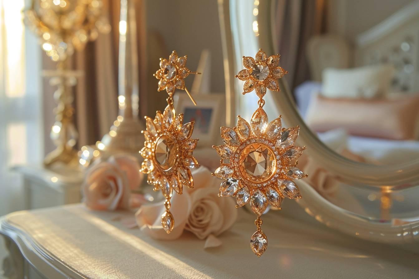 Boucles d'oreilles soleil : illuminez votre style avec ces bijoux tendance pour un look radieux