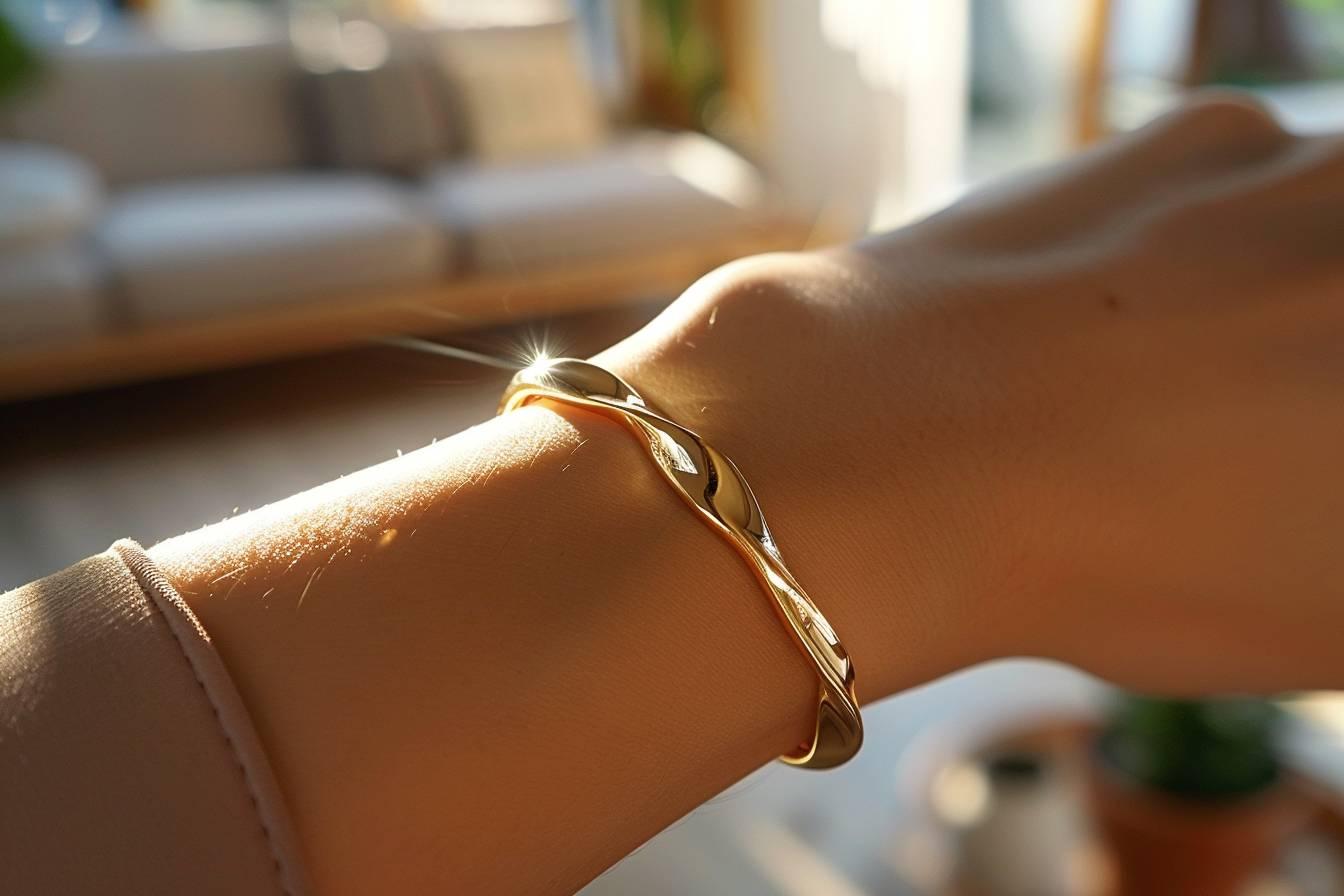 Bracelet jonc : le bijou tendance et intemporel pour sublimer votre poignet avec élégance