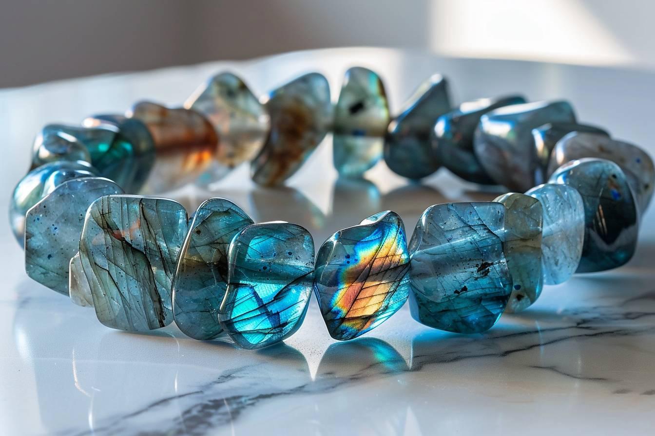 Bracelet en labradorite : le bijou tendance et élégant pour sublimer le style féminin