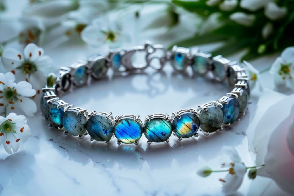 Bracelet en labradorite : le bijou tendance et élégant pour sublimer le style féminin