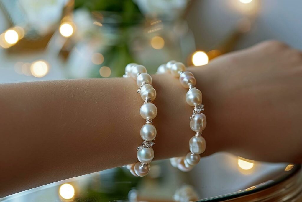 Bracelet perle : le bijou tendance pour sublimer votre style avec élégance et raffinement