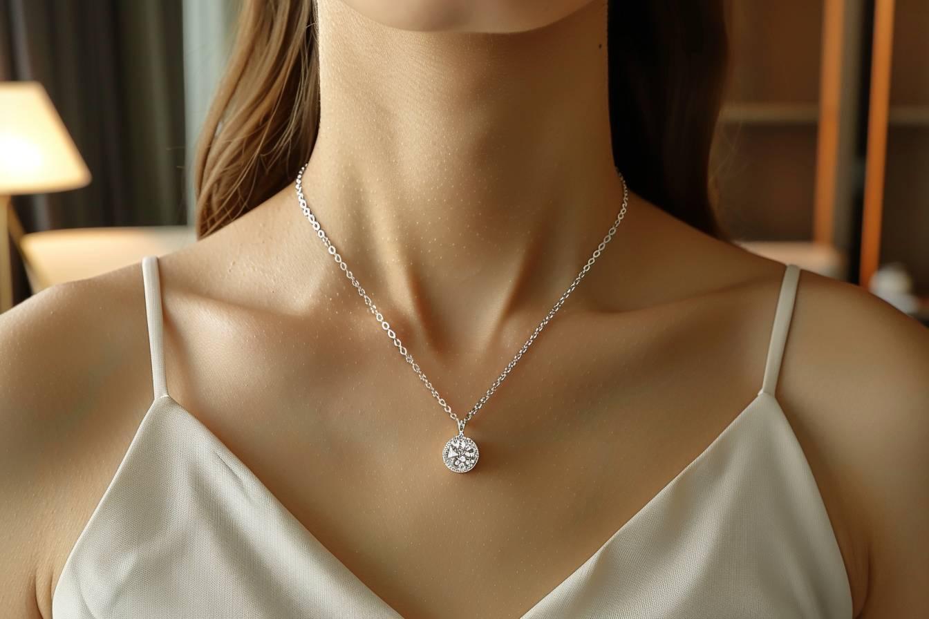 Collier ras de cou en argent : élégance intemporelle pour sublimer votre décolleté