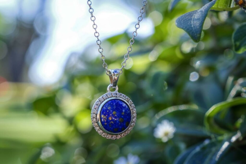 Collier lapis lazuli : découvrez la pierre bleue céleste pour un look élégant et mystique