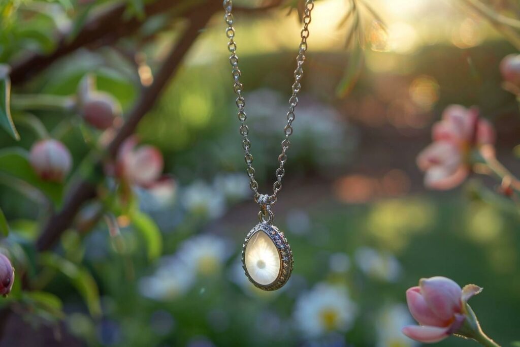 Pendentif pierre de lune : le bijou magique pour sublimer votre style et attirer la chance