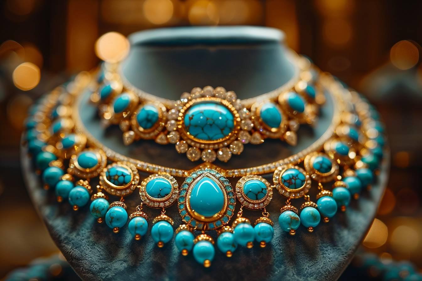 Collier turquoise : 10 styles tendance pour sublimer votre look avec cette pierre précieuse