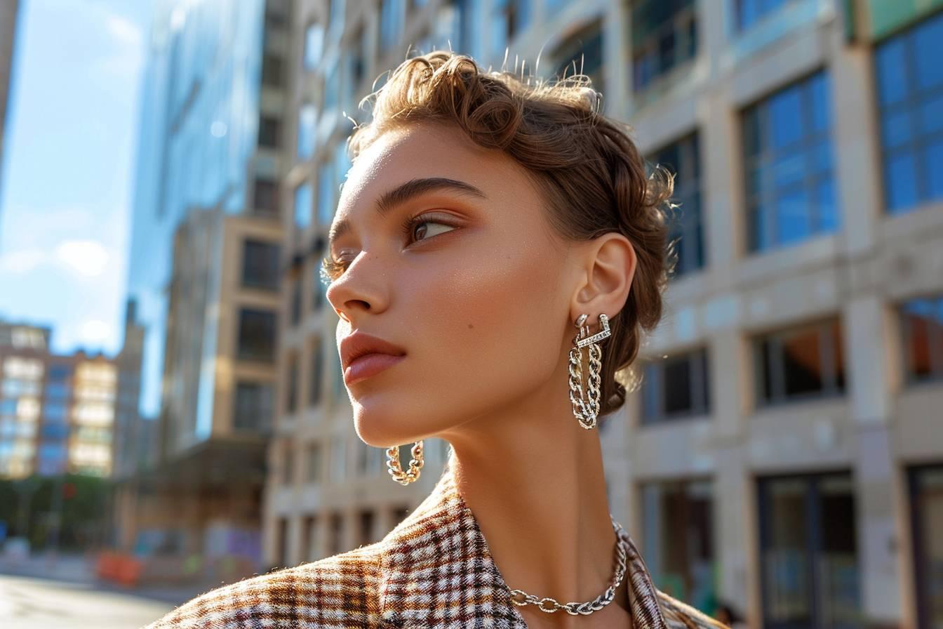 Boucles d'oreilles chaîne : tendances élégantes pour sublimer votre style avec raffinement